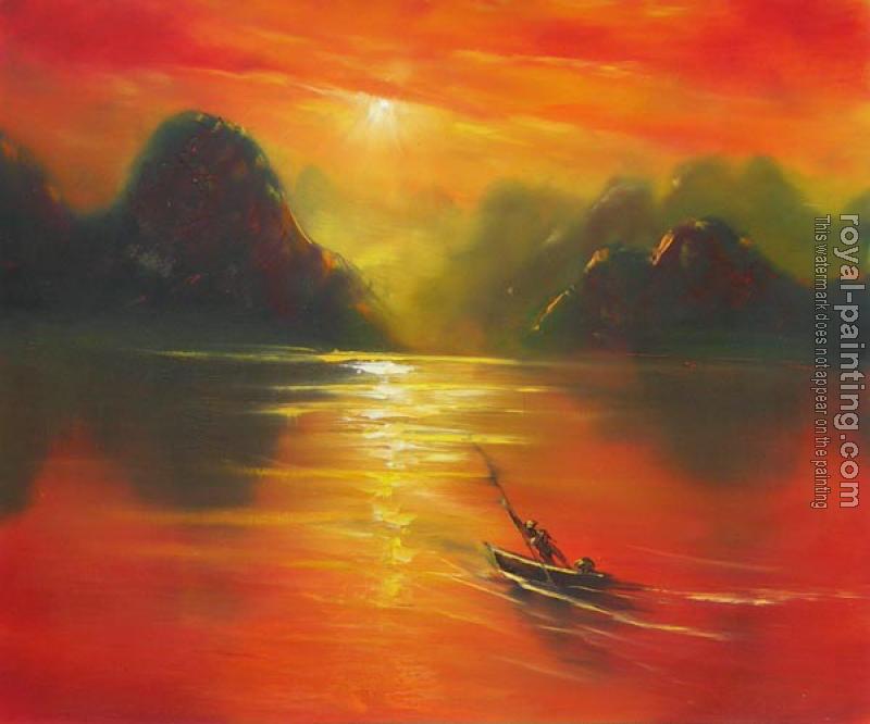 Hand Painted : Modern oil painting Hand Painted : Modern oil painting